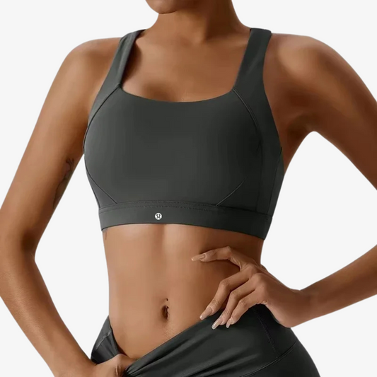 Shockproof Sports Yoga Vest – Padded Fitness Tank Top
