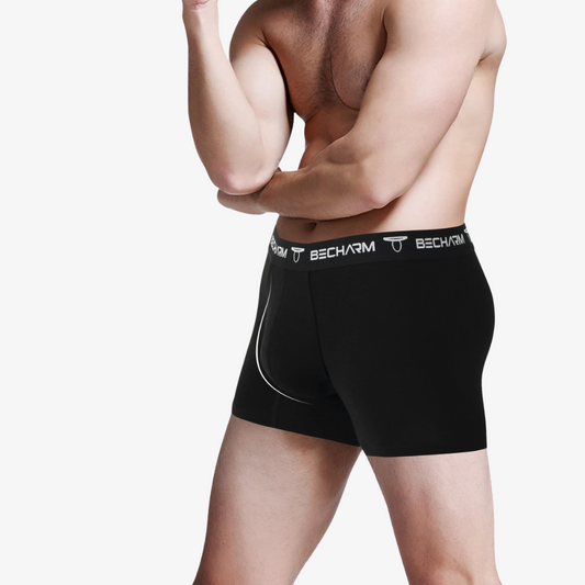 Men's 4-Pack Cotton Boxer Briefs