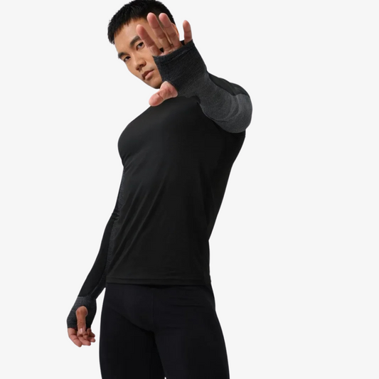 Men's Fitness T-Shirt - Quick Dry & Elastic Long Sleeve